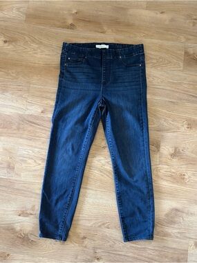 Liverpool Women’s Dark Indigo Stretch High Waist Jeans/Jeggings Sz 10 Great Cond